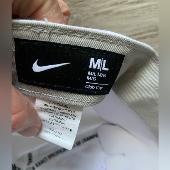 NWT Nike Penn State Club Cap Golf Hat White Blue Adult Size M L New - Picture 8 of 8